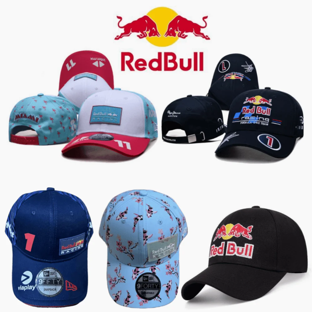 1PC Fashion Trends Moto Gp Red Bull Baseball Hat Red Bull Special Edition Hat neutral Red Bull Sports Hat Red Bull Sun Hat-animated-img