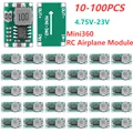 10-100PCS Mini360 RC Airplane Module 4.75V-23V Step-down Power Supply Converter Module DC DC Step-Down Buck Converter Module