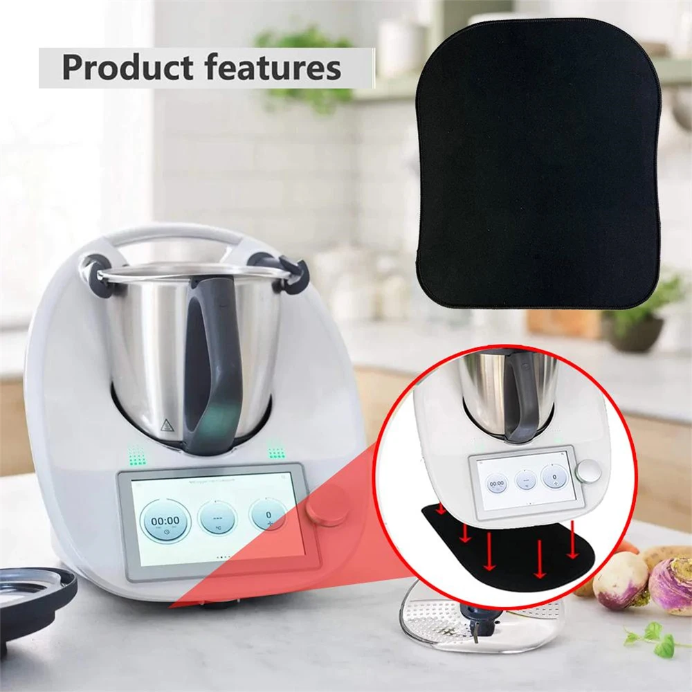 Sliding Pad Anti-fouling Pad Thermomix Accessories Clean Mobile Table Pad Stand Mixer Cookware Sliding Mats For TM5 TM6-animated-img