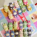 Cartoon Labubu Series Mini Flocking Exquisite Cute Doll Gift Diy Pendant Accessories Decoration Kawaii Toys Gift preview-2