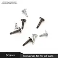 10 PCS M4 M5 Mushroom Black/Silver Carbon Steel Phillips Head Self-tapping Screw For All Car Bumper lip Spoiler Installation