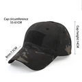 1pc Baseball Caps Camouflage Tactical Outdoor Soldier Combat Paintball Adjustable Hat Summer Snapback Sun Hats For Men Women preview-5