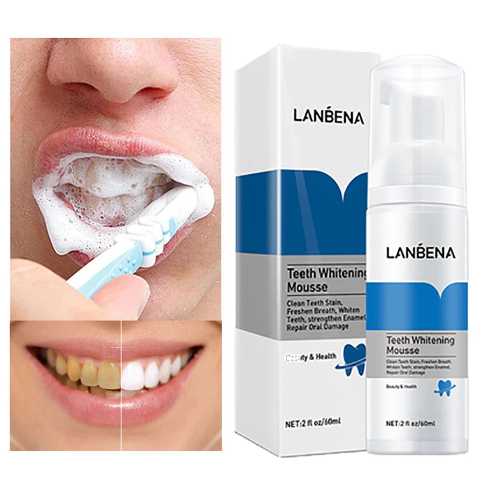 tooth cleaning mousse