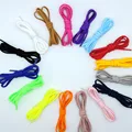 1 Pair Elastic Shoe Laces Semicircle No Tie Shoelaces for Kids and Adult Sneakers Shoelace Quick Lazy Metal Lock Laces Shoe Rope preview-4