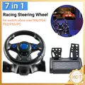 Racing Steering Wheel Dual Clutch Launch Control Game Racing Wheel Controller for Switch/xbox One/360/PS4/PS2/PS3/PC