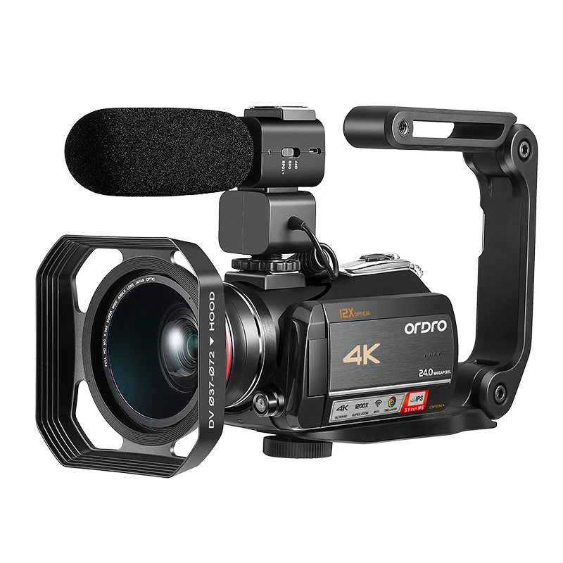CMOS 1300  Camcorder 4K Ultra HD 64MP Streaming Camera 4.0