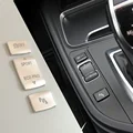 Car Styling for BMW 1/2/3/3GT/4 Series Center Console Multimedia Switch Buttons Cover Stickers Trim Interior Auto Accessories