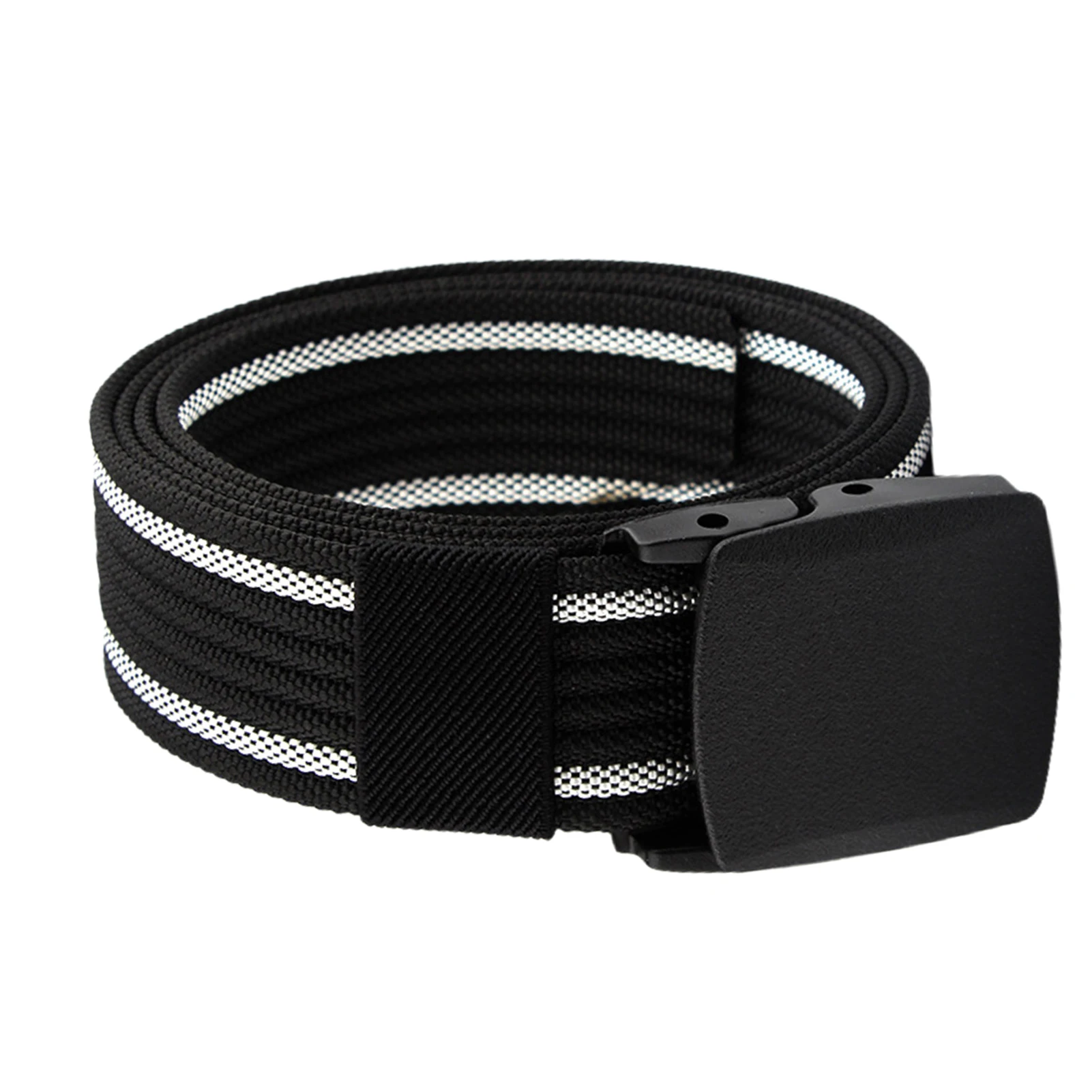 Canvas Belt Men Nylon Ratchet Belt Web Belts for Men Adjustable Automatic Buckle Easy to Cut Gift for Men Dad Friends-animated-img