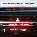 Car Styling Decorate Sticker Accessories For Chery Logo Tiggo 7 Pro Carbon Fiber Car Sticker Tail Light Brake Lamp Stickers