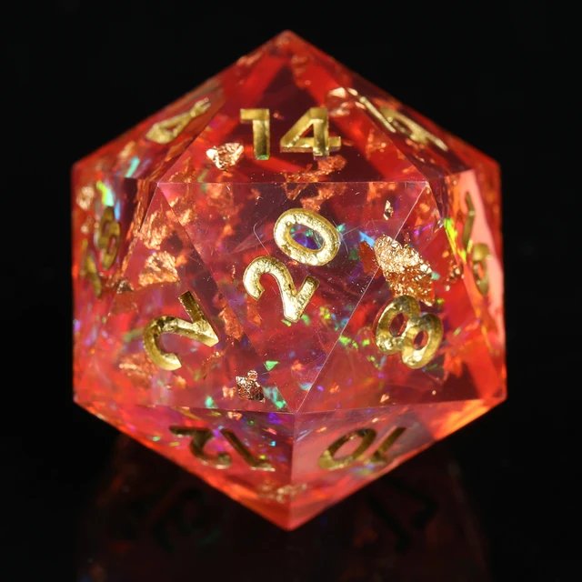 60 Pieces D4 Dice Polyhedral Set DND Board Game Tabletop RPG Red