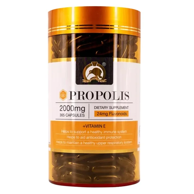 Купить Здоровье NewZealand Gold Kiwi Propolis 2000mg 365Capsules 24mg