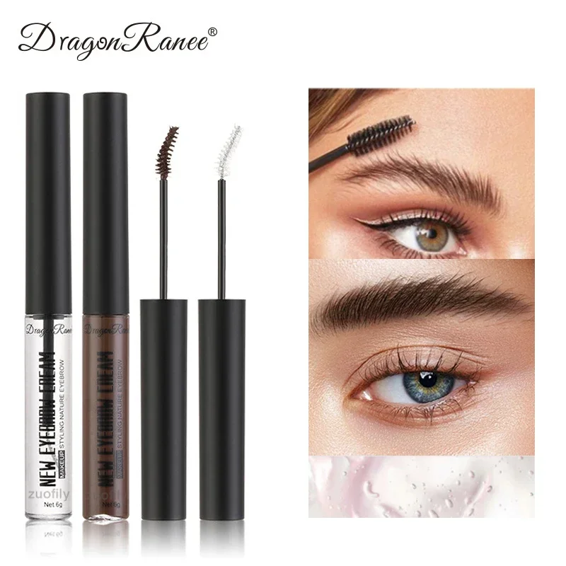 Makeup Eyebrow Gel Transparent Long Lasting Eyebrow Raincoat Repair Liquid Setting Brow Cream Waterproof Mascara Stereotype-animated-img