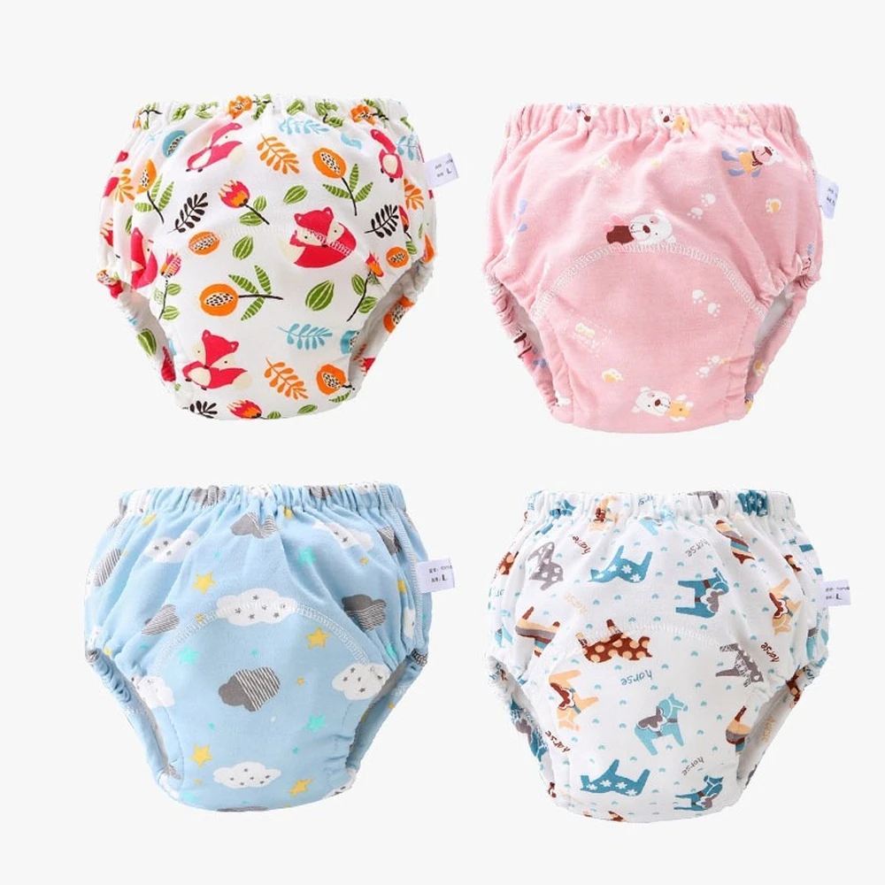 Baby Potty Toilet Training Pants Nappies Cartoon Boys Girls