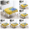 Home tablecloths dining decoration and rectangular table accessories waterproof cloth Anti-stain nordic boho morandi abstract preview-1