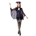 Halloween Costumes for Women's Gothic Vampire Costume Halloween Bat Hooded Dress for Adults preview-3