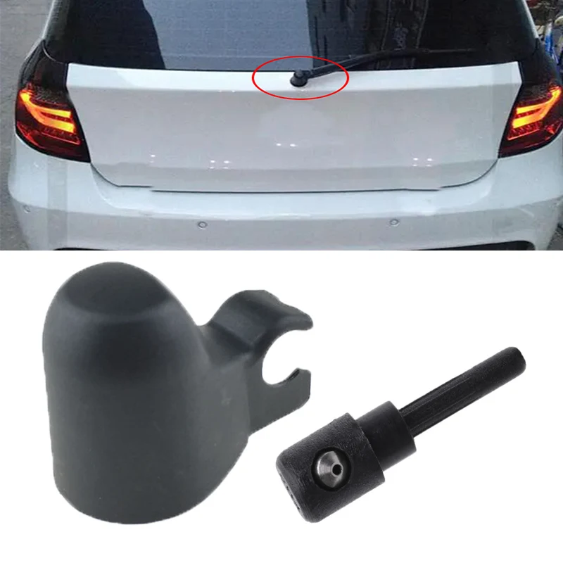 Rear Wiper Arm Cover Cap Nozzle For Bmw 1 Series E81 E87-animated-img