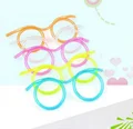 Fun Soft Plastic Straw Funny Glasses Flexible Drinking Toys Party Joke Tube Tools Kids Baby Birthday Party Toys preview-4