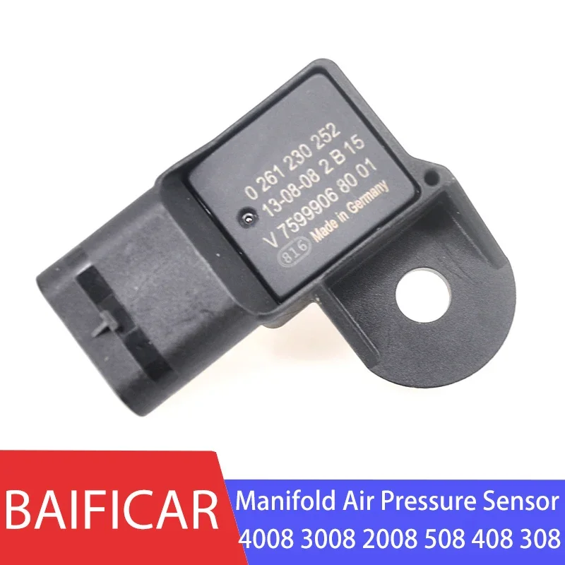 Baificar Brand New Genuine Air Pressure Sensor MAP Sensor 1922V7 0261230252 For Puegoet 4008 3008 2008 508 408 308 1.6T-animated-img