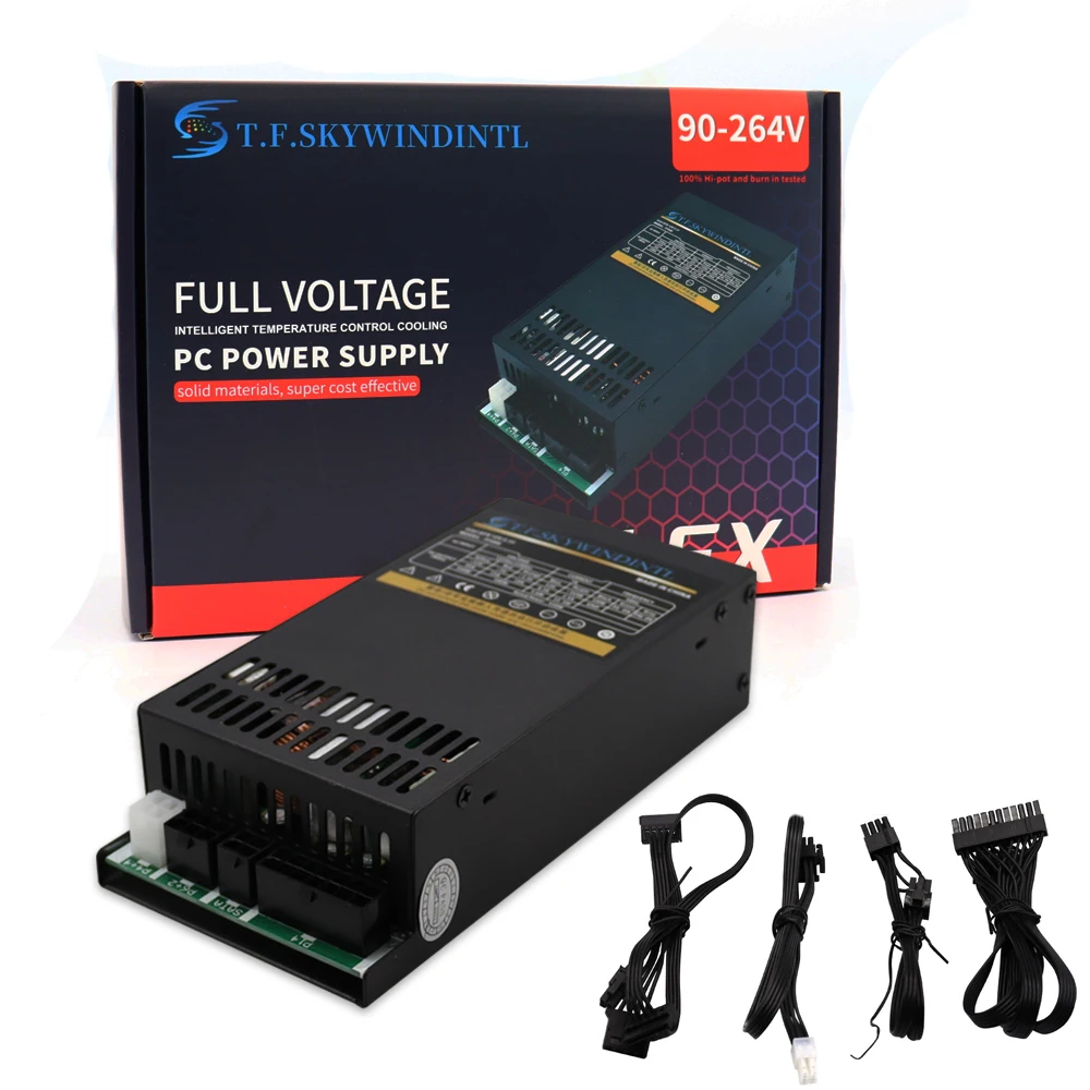 ENP-7760B 1U Full Modular Computer Power Supply Small PSU Flex ATX Rated 600W for ITX PC Power Supply PSU ENP-7760B-animated-img