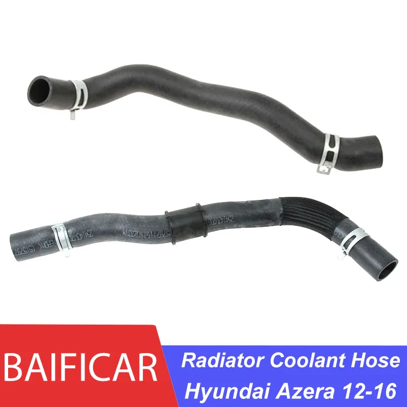 Baificar Brand New Genuine Radiator Coolant Hose Upper 25414-3V200 Lower 25415-3R200 For Hyundai Azera 12-16-animated-img