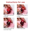 1PC Cat Eye Nail Magnetic Stick Magnet With Iron Wire Creating for Cat Eye UV Gel Polish Shape of a Heart Effect Tools Manicure preview-3