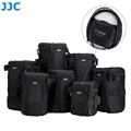 JJC Camera Lens Bag &Belt Waterproof Lens Case Storage Pouch for Canon Nikon Sony Fujifilm DSLR Backpack Photography Accessories