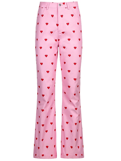 pink festival pants