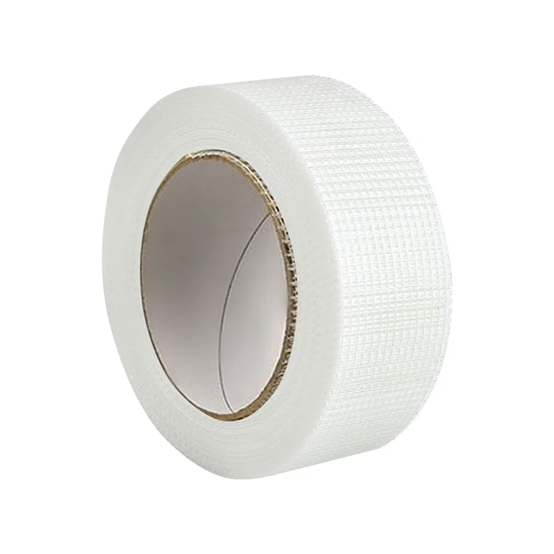 Anti-crack Self-adhesive Fiberglass Mesh Tape Wall Crack Repair Carton Fixed Packing Tape Plaster Alkali Resistant Seam Tape-animated-img