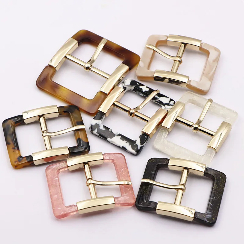 Acetate Resin Metal Belt Buckle 