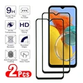 2Pcs 9H Hardness Tempered Glass For Samsung Galaxy M11 M12 M13 M14 A11 A12 A13 A14 A15 4G 5G Screen Protector Transparent Film