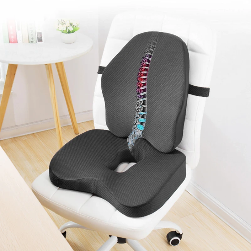 lumbar support pillow with massage