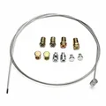 Universal Throttle Clutch Cable Repair Kit Solderless Nipple With Sleeve Nut Set With Cable Lawnmower Rotovator Lawn Mower Parts preview-5