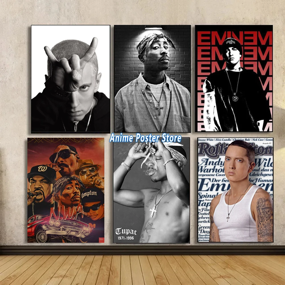 Αγορά AliExpress  The Famous American Rapper Eminem Art Posters