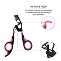 Eyelash Curler with 10pcs Replacement Pads Women Professional Eyelashes Curling Tweezers Clips Lasting Eyes Makeup Beauty Tools preview-4