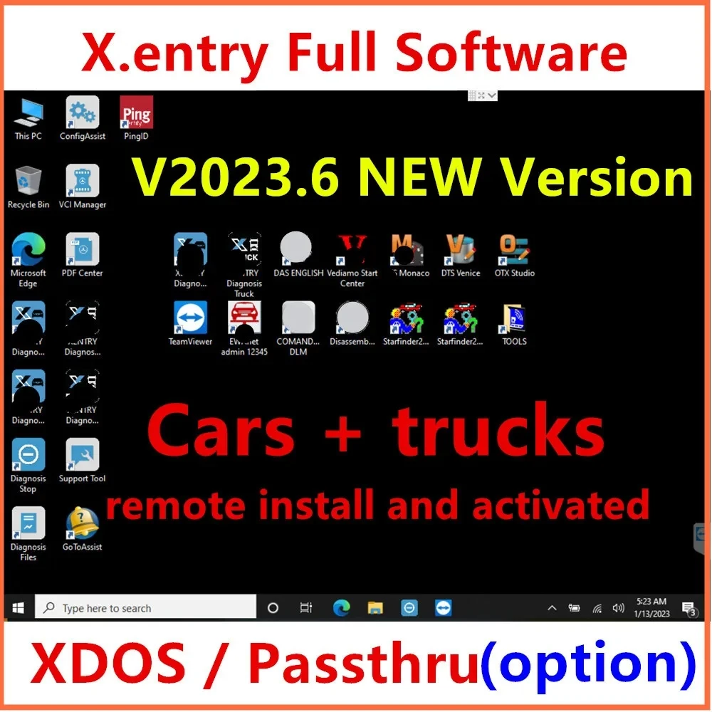Tactrix Openport 2.0+ 360GB SSD with 2023.06 xentry full software ready to use xentry 2023.06 Diagnostic Software Remote Instal-animated-img