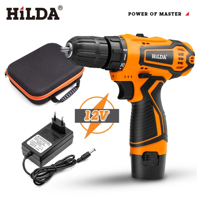 HILDA Electric Drill Cordless 