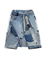 PFNW Darkwear Japanese Retro Niche Design Style Jeans Men Asymmetric Spliced Casual Short Pants Tide Chic Fashion Shorts 12A4384 preview-5