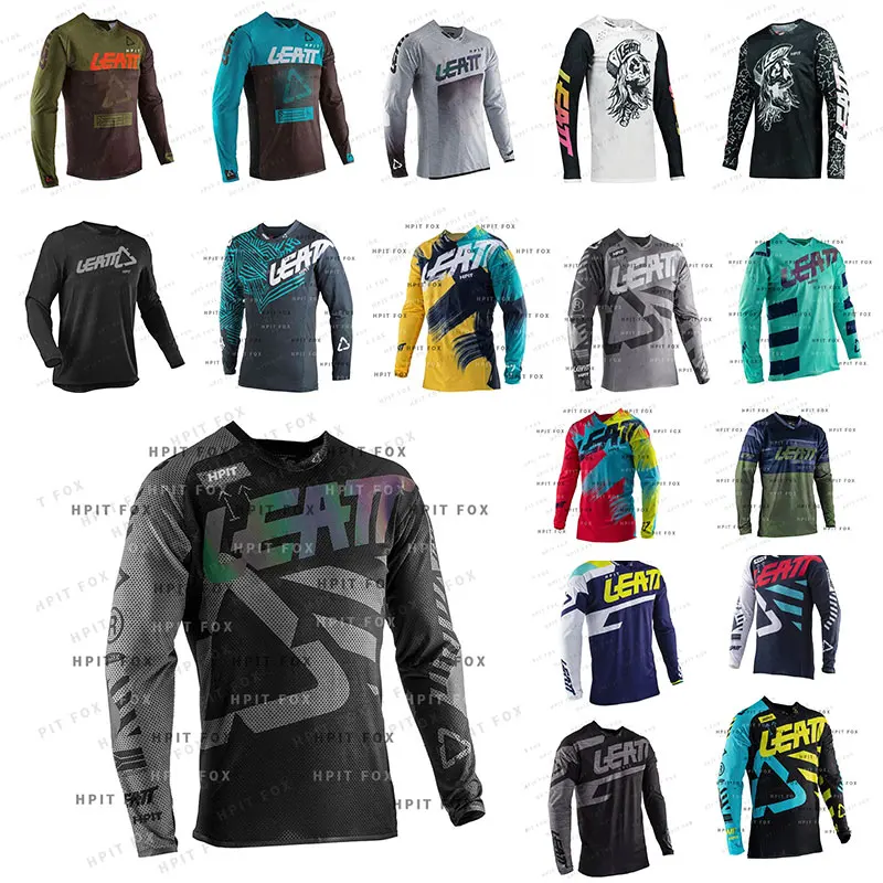 Men's Motocross Cycling Jersey MTB Motocross T-Shirt Quick-Dry Breathable Downhill Jersey-animated-img