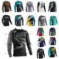 Men's Motocross Cycling Jersey MTB Motocross T-Shirt Quick-Dry Breathable Downhill Jersey preview-1