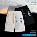 Summer Men Shorts New Loose Solid Color Casual Men Sports Shorts High Quality Fashion Breathable Male Beach Shorts Pantalones preview-2