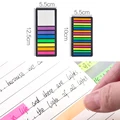 160/300Pcs Color Stickers Transparent Fluorescent Index Tabs Flags Sticky Note Stationery Children Gifts School Office Supplies preview-6