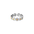 Cute Daisy Flowers Rings For Women Sweet Girls Exquisite Enamel Sunflower Open Ring 2022 Korea New Trend Jewelry Wedding Gift preview-3