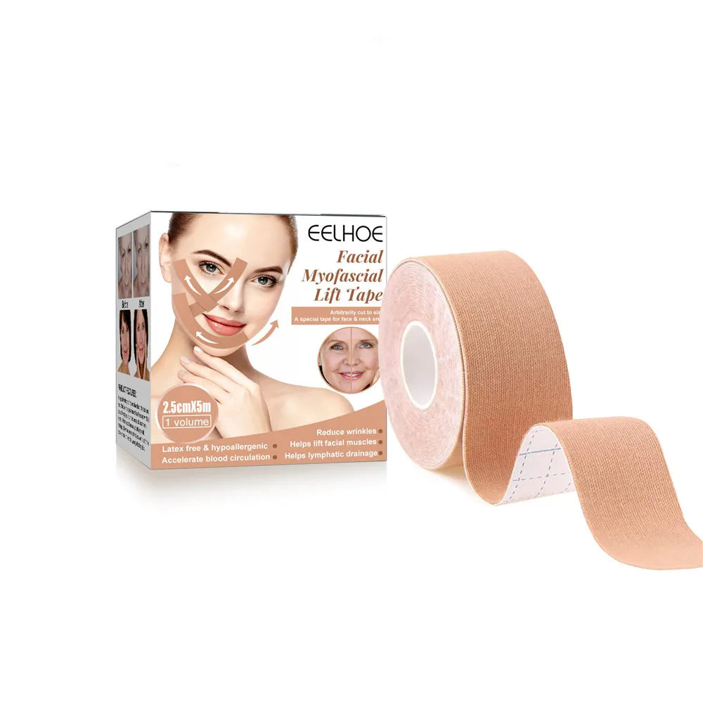 Face Lift Band Face Anti-sagging Lift Remove Eye Wrinkles V-shaped Face Breathable Lifting Face Paste Reusable Face Lift Tape-animated-img