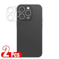 2Pc Camera Lens Protector For iPhone 15 Pro Max 15Plus Tempered Glass Lens Glass for iPhone 15 12 13pro max 14 pro max Lens Film