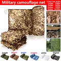 Military camouflage net hunting camouflage net garden gazebo net car awning white green black jungle desert color 4x5m3x5m2x2m