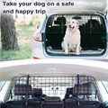 Adjustable Universal Dog Guard Car SUV Dog Barrier Vehicles Pet Divider Gate Net Car Dog Partition Grid Travel Accessories