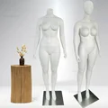 Plus Size Women's Clothing Mannequins Fiberglass Props Female Full Body Sports Mannequin Fat Woman Mannequin Display Stand preview-3