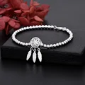 Andara 925 Sterling Silver Bracelet Dream Catcher Fashion Pop Bracelet For Women Charm Jewelry Engagement Gift preview-4