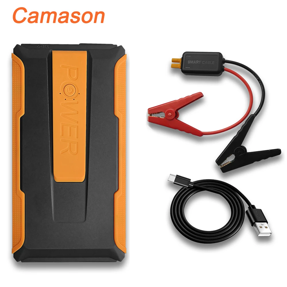 Αγορά Ηλεκτρονικός εξοπλισμός αυτοκινήτου  Camason Car Jump Starter Power  Bank 1000A Starting Device Battery Car Auto Emergency Booster Charger Jump  Start up for car