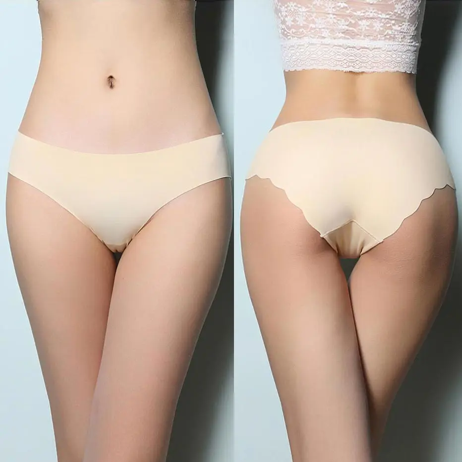 Seamless Underwear Women Ladies Briefs Comfortable Panty Low